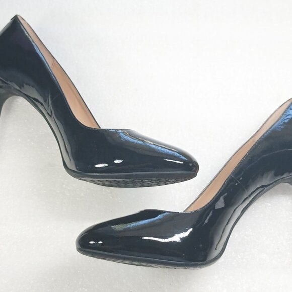 Michael Kors Ashby Flex Black Patent Leather Pumps w/ Box Women's 6 EUC - Picture 3 of 16